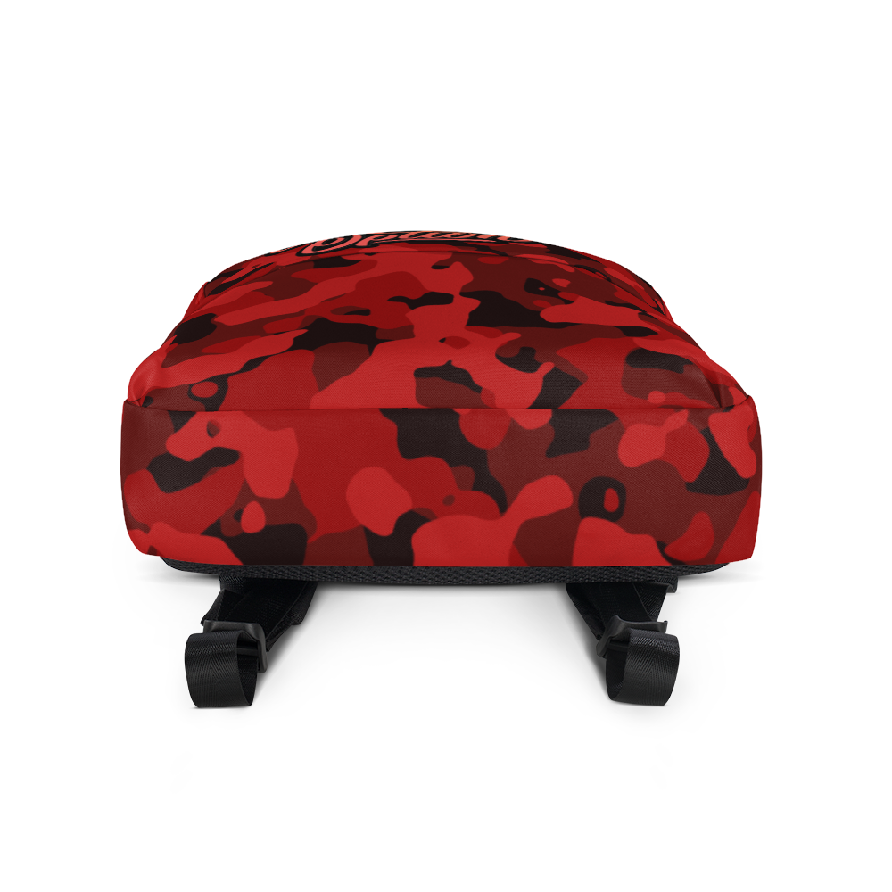 Red Camo Backpack