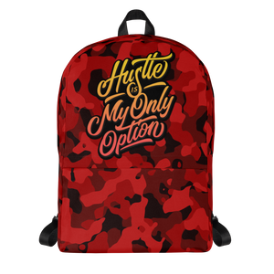 Red Camo Backpack