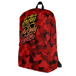 Red Camo Backpack