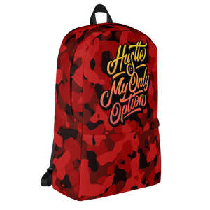 Red Camo Backpack