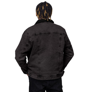 Unisex denim sherpa jacket