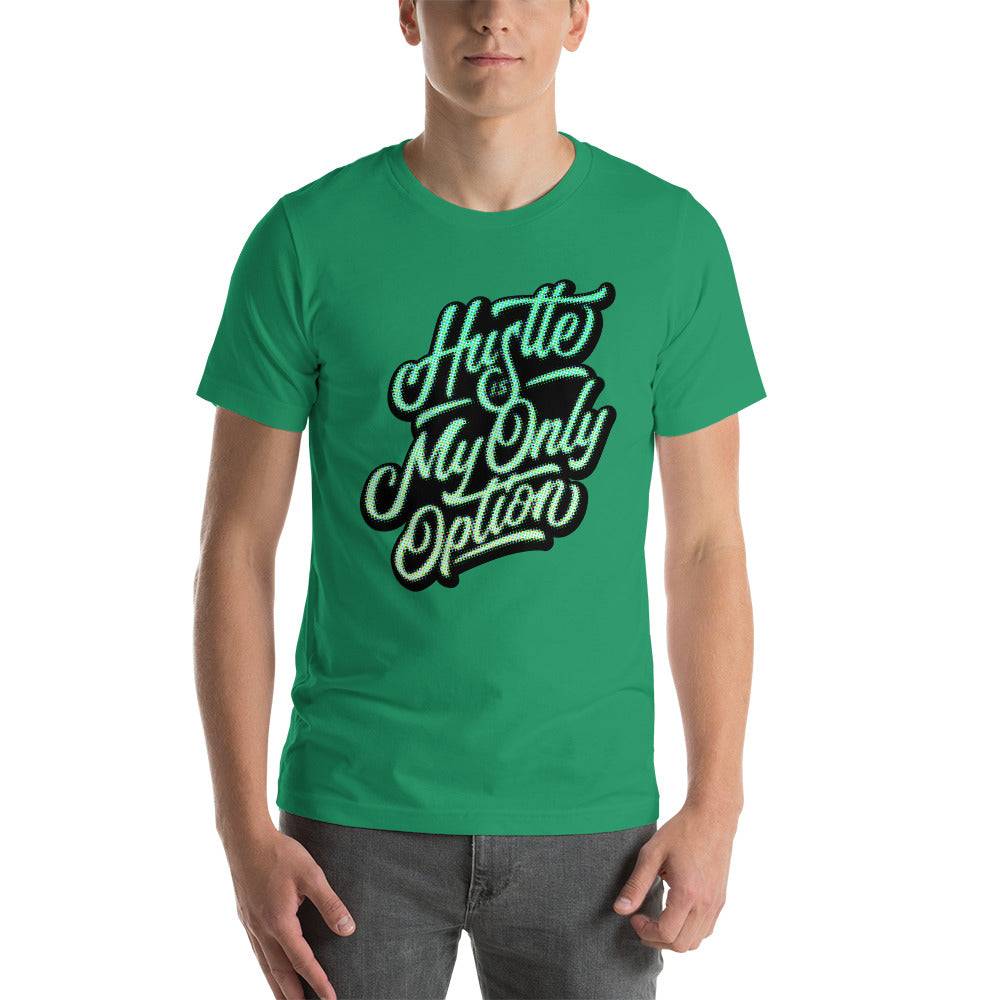 Half-Tone Hustle Sea Green unisex t-shirt