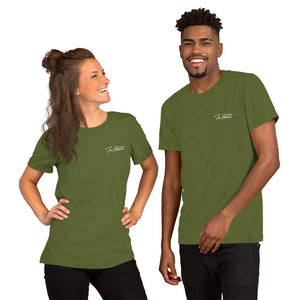 Embroidered Short-sleeve unisex t-shirt